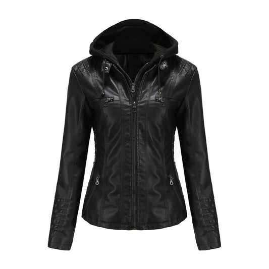 Sienna | Leather Stylish Winter Jacket