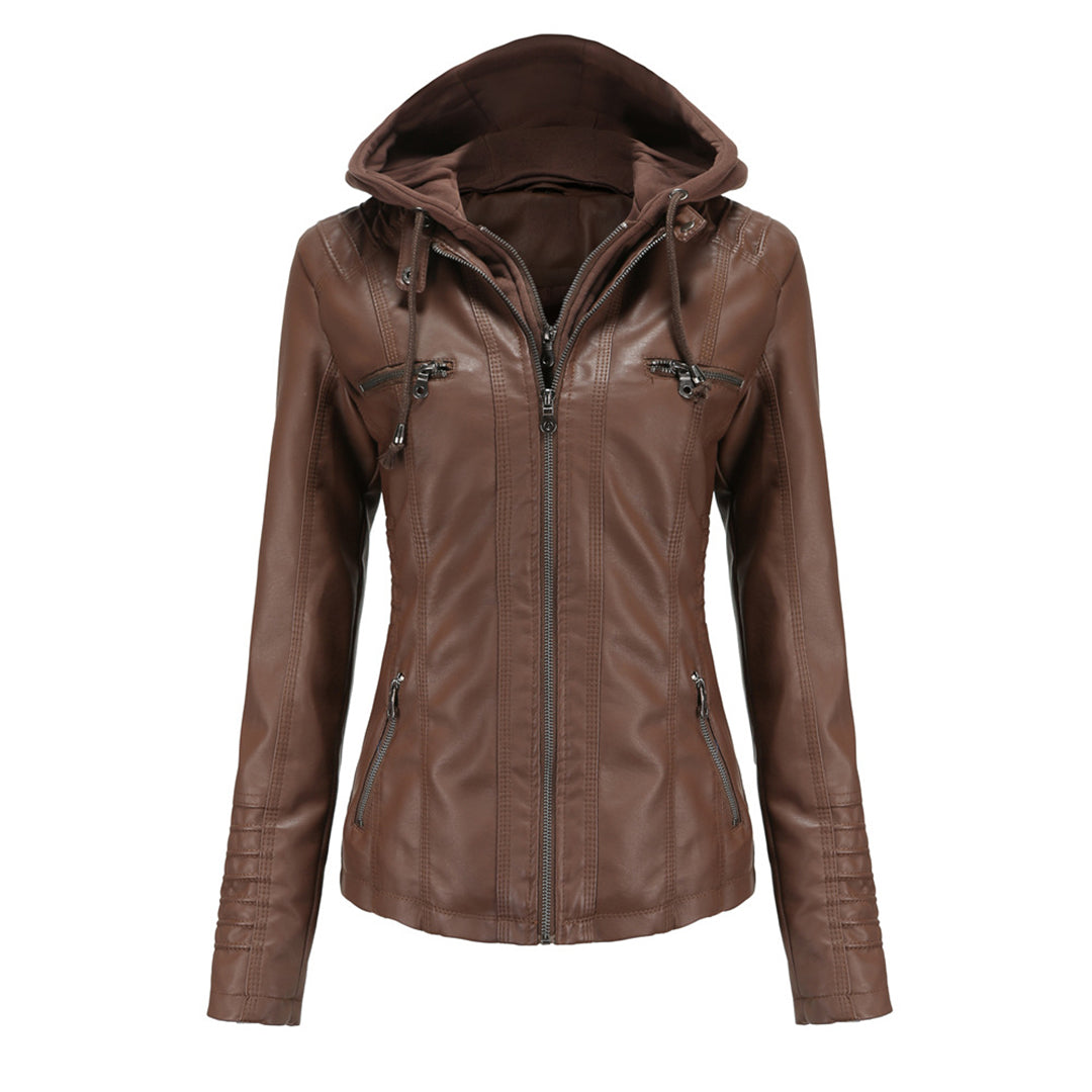 Sienna | Leather Stylish Winter Jacket