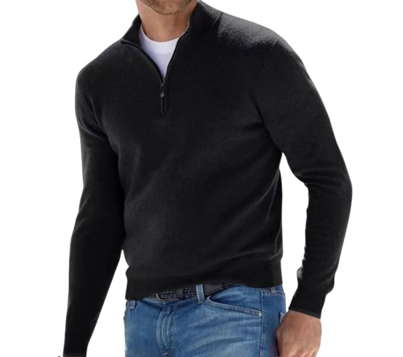 Seth | Chic Half-Zip Sweater