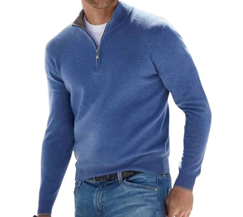 Seth | Chic Half-Zip Sweater