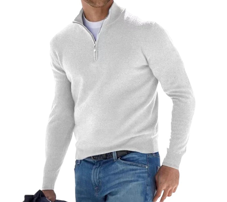 Seth | Chic Half-Zip Sweater