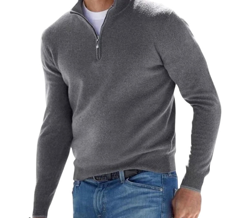 Seth | Chic Half-Zip Sweater